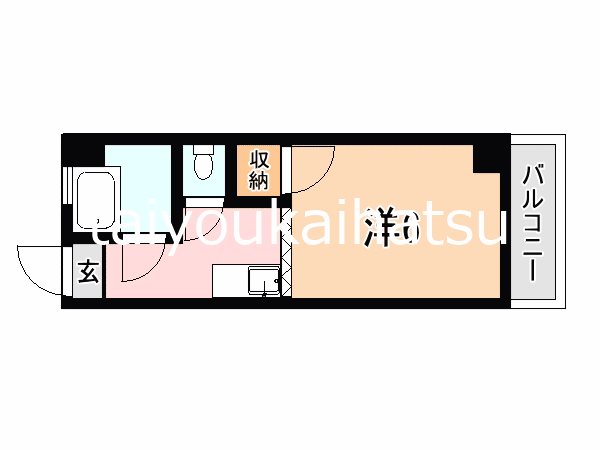 慶ハイツ 間取り