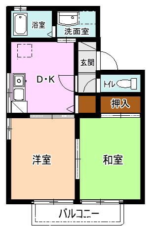 Uハウス桜ケ丘 間取り