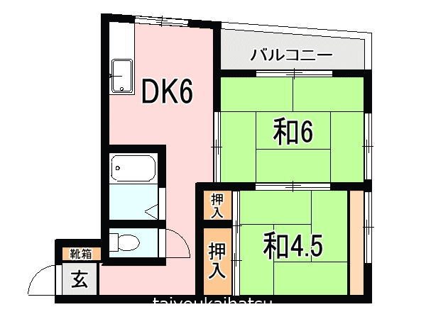 第一メゾン紫原 間取り